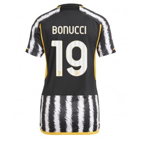 Juventus Leonardo Bonucci #19 kläder Kvinnor 2023-24 Hemmatröja Kortärmad